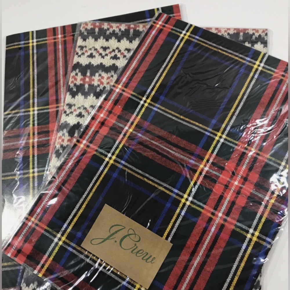 J. Crew Christmas Wrapping Paper Gift Wrap